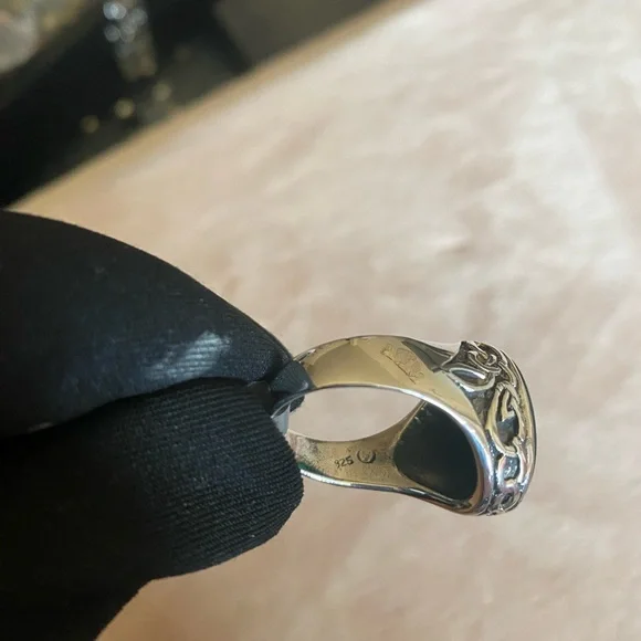 Sterling silver ring - Picture 7 of 7
